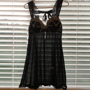 Black nightie NWOT
